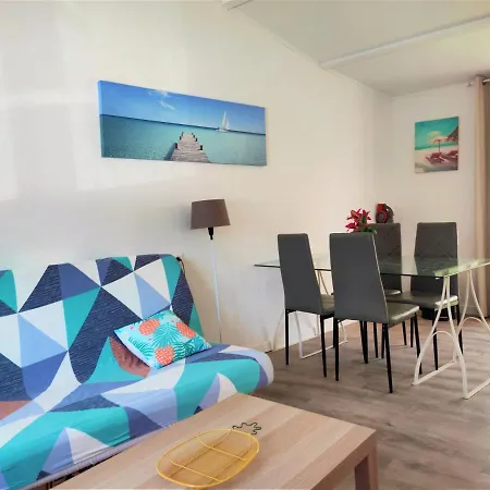 Maison T2 proche mer jardin spa jacuzzi et parking Six-Fours-les-Plages Buitenkant foto